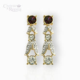 Amethyst Empress Josephine of France - Earrings